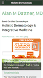 Mobile Screenshot of holisticdermatology.com